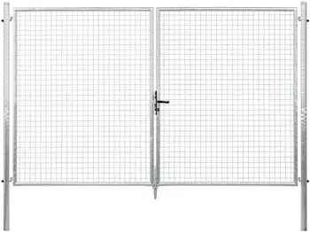 Alberts Wellengitter-Doppeltor feuerverzinkt 300x200cm (603168)
