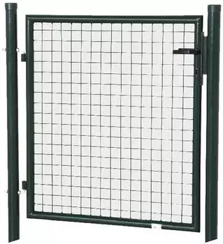 Rewwer-Tec Universal Gartentor 1000x1000mm Rundrohr gr&uuml;n RAL6005 (1000x1000)