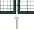 vidaXL Gartentor aus Stahl 500x150cm Grün