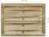 vidaXL Gartentor Kiefernholz imprägniert 100x75cm (45308)