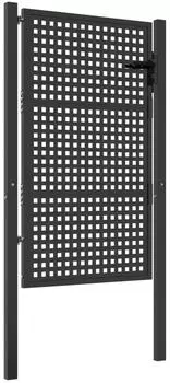 vidaXL Gartentor Anthrazit 100x125cm Stahl (154561)