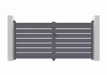 Casanoov Vogel Double-wing door aluminium 300 x 143 cm anthracite