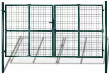 vidaXL Gartengitter Tor Zaun Wandgitter 306x175cm (140925)