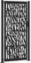 vidaXL Gartentor Trace Design Schwarz Stahl 105x205cm (4100983)