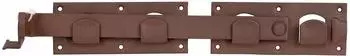 Alberts DURAVIS Doppeltorüberwurf duplexbeschichtet rostbraun 423x70mm (300708)