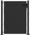 vidaXL Gartentor schwarz 105x130cm pulverbeschichteter Stahl (42015905)