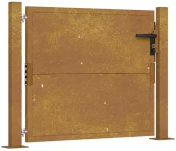 vidaXL Gartentor Cortenstahl 105x105cm (153203)