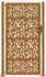 vidaXL Gartentor Blatt-Design wetterfester Stahl 100x200cm (4100968)