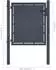 vidaXL Gartentor Stahl 100x75cm anthrazit