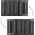 vidaXL Gartentor WPC grau 60-170cm