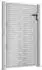 vidaXL Gartentor Cortenstahl quadratisches Design 100x150cm (153199)