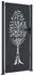 vidaXL Gartentor anthrazit 105x205cm Stahl Baum-Design (153159)