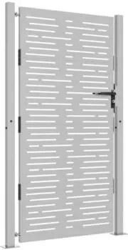 vidaXL Gartentor 100x175cm Cortenstahl, quadratisches Design (153254)