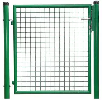 Hadra Tor80H Gartentor 1-fl&uuml;gelig gr&uuml;n-beschichtet 1000x800mm (Tor80H)