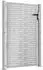 vidaXL Gartentor Cortenstahl quadratisches Design 100x125cm (153198)