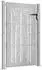 vidaXL Gartentor Cortenstahl Bambus-Design 105x130cm (153186)
