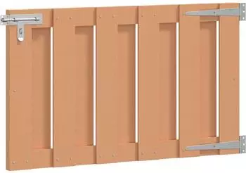 vidaXL Gartentor WPC & Aluminium 100x60cm braun (42039047)