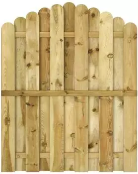 vidaXL Gartentor impr&auml;gniertes Kiefernholz 100x125cm (45328)