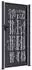 vidaXL Gartentor Bambus-Design anthrazit 100x175cm Stahl (153182)