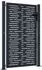 vidaXL Gartentor anthrazit 105x155cm Stahl, quadratisches Design (153193)