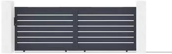 Casanoov Vogel sliding gate grey 4 m 140 cm + Motorisation Ranger C300