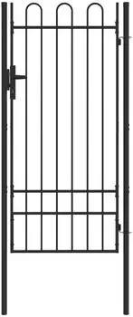 vidaXL Zauntor Boxtel 103x250cm pulverbeschichteter Stahl, grau (42008871)