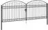 vidaXL ASSEN Zauntor 401x200cm Stahl grau, abschließbar (42008943)