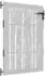 vidaXL Gartentor Cortenstahl Bambus-Design 85x150cm (153235)