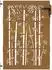vidaXL Gartentor Cortenstahl Bambus-Design 85x150cm (153235)