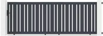 Casanoov Veymont sliding gate, 142 cm x 4 m grey