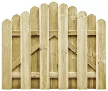 vidaXL Gartentor impr&auml;gniertes Kiefernholz 100x75cm (45326)