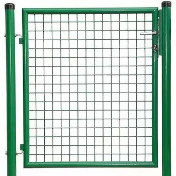 Hadra Gartentor 1-fl&uuml;gelig gr&uuml;n-beschichtet 1250x1250mm (Tor125125H)