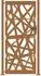 vidaXL Gartentor 105x205cm Cortenstahl, helles Design (4100958)