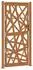 vidaXL Gartentor 105x205cm Cortenstahl, helles Design (4100958)