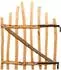 vidaXL Bogenzauntor 100x120cm, imprägniertes Haselholz, braun (42040685)