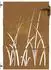 vidaXL Gartentor Cortenstahl Gras-Design 85x150cm (153223)