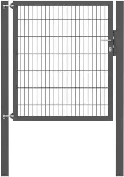 Alberts Flexo Plus Einzeltor anthrazit RAL 7016, 125x140cm, Pfosten 100x100mm (635947)