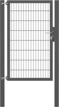 Alberts Flexo Plus Einzeltor anthrazit RAL 7016 100x160cm, Pfosten 100x100mm (635848)