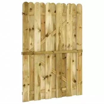 vidaXL Gartentor 100x150cm Kiefernholz gr&uuml;n (42048115)