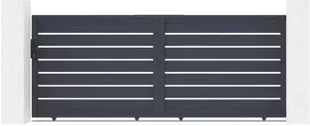 Casanoov Vogel sliding gate grey 3,5 m 145 cm + Motorisation Ranger C300