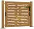 vidaXL Gartentor Cortenstahl quadratisches Design 105x80cm (153196)