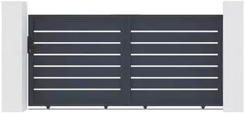 Casanoov Vogel sliding gate grey 3m x 145 cm