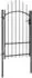 vidaXL Gartentor Woerden Stahl 1x1,7m schwarz (146320)