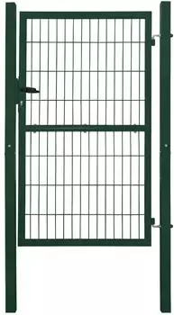 V2Aox Gartentor Metall, abschlie&szlig;bar, gr&uuml;n, 160cm