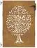 vidaXL Gartentor Cortenstahl Baum-Design 85x125cm