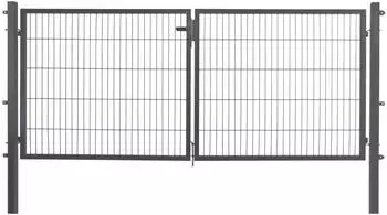 Floraworld Comfort Doppeltor Einstabmattenfüllung 300x100cm, anthrazit