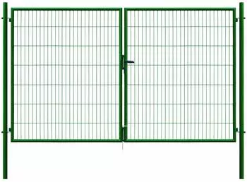 Floraworld Doppeltor Classic Einstabmatte 300x175cm moosgrün