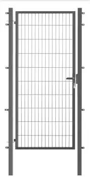 Floraworld Comfort Einzeltor 100x200cm, anthrazit