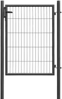 Floraworld Classic Einzeltor Stahl anthrazit 100x175cm