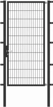 GAH-Alberts Doppelstab-Gartentor BxH: 100 x 200 cm anthrazit